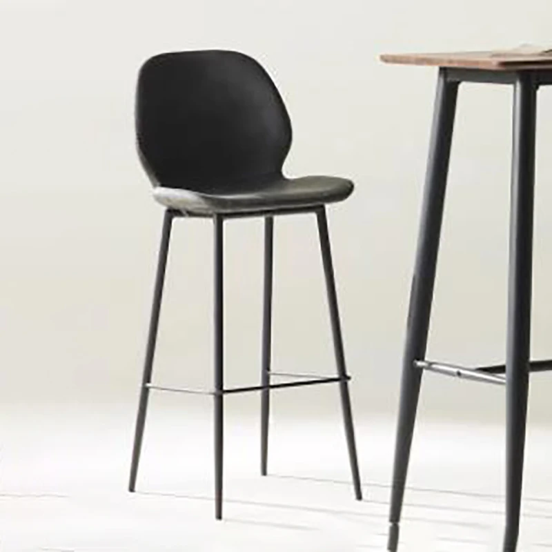 

Ergonomic Modern Bar Stool Portable Nordic Vintage European Chair Minimalist Comfortable Sillas Para Barra De Cocina Furniture