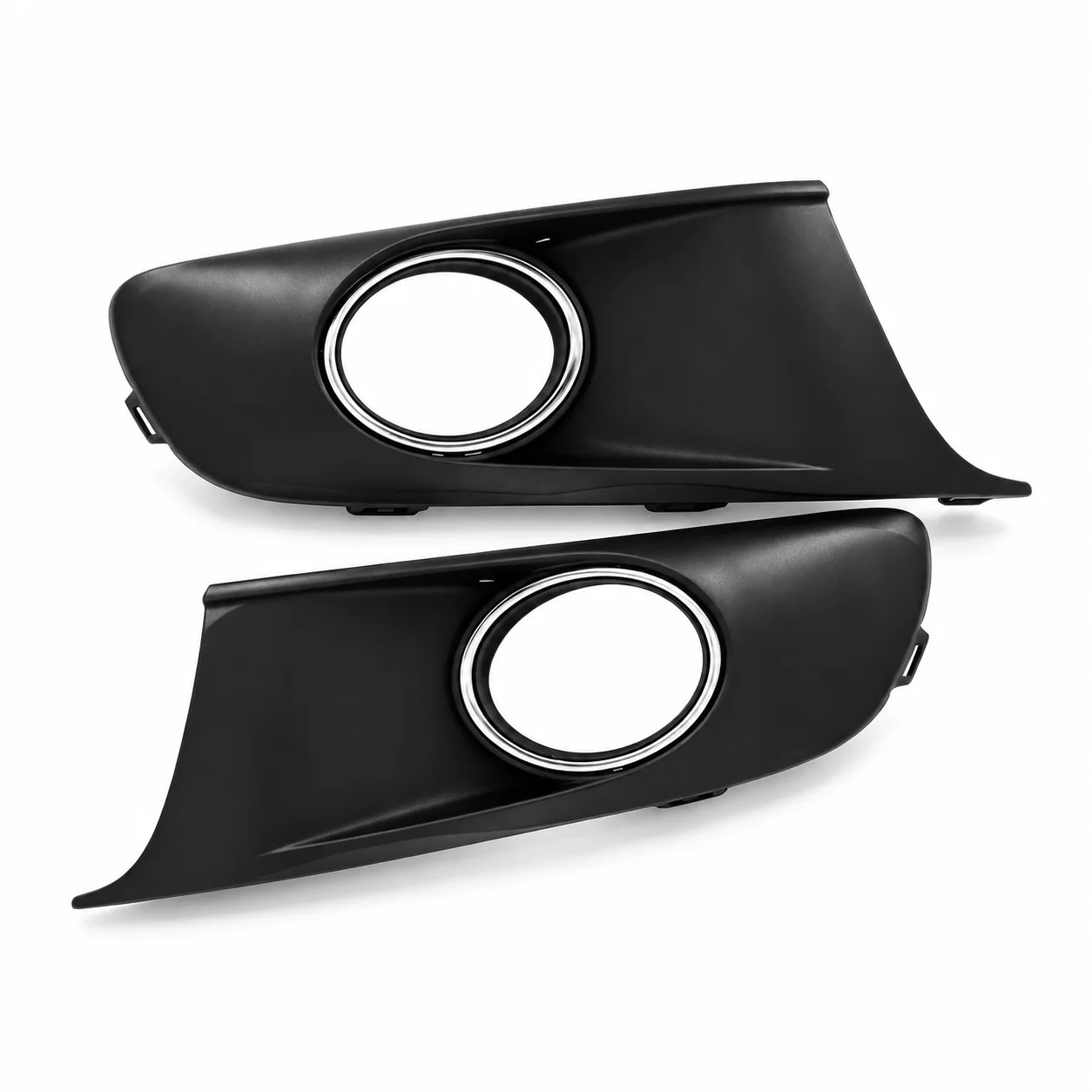 2pcs ABS Car Front Bumper Fog Light Lamp Grille Grill Cover Left & Right for Volkswagen VW Caddy/Touran 2010 2011 2012-2015