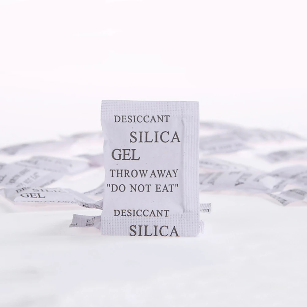

Dry Silica Gel Pouches Dehumidifier Gel Packs for Shoes Closets Cabinets Wardrobes 1g Each Pack Absorption