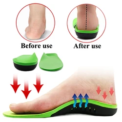 Orthopedic Insole For Flat Foot High Arch Support Heel Valgus Orthotic Foot Care Comfort Pain Relief Shoes Sole Plantar Fasciiti
