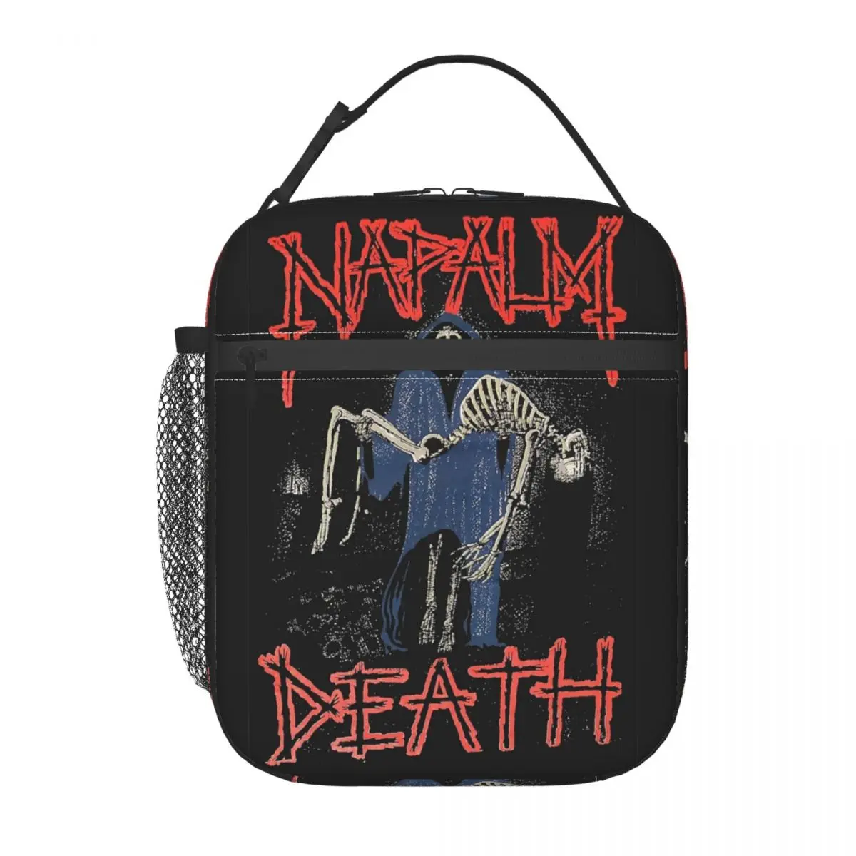 Napalm Death Music Rock Band Thermal Insulated Lunch Bags for Picnic Portable Bento Box Thermal Cooler Lunch Boxes