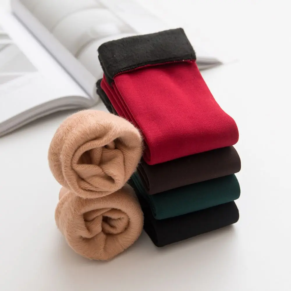 12 paia semplici addensare calzini caldi più spessi tubo centrale calzini termici di media lunghezza calzini da pavimento tinta unita calzini invernali calze da donna