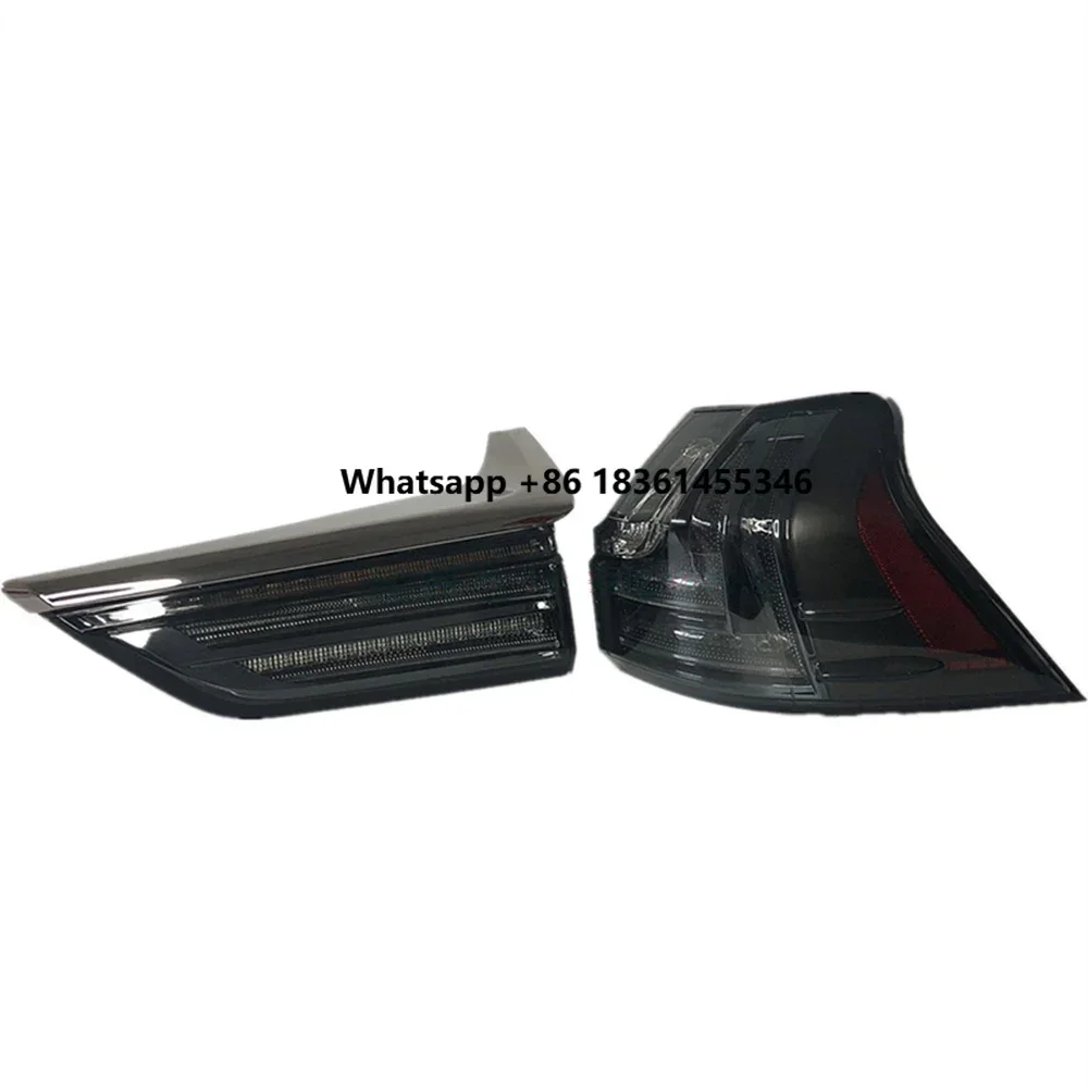 4PCS  Black LED  Red Taillight Assembly for  570 with Dynamic Turn Signal