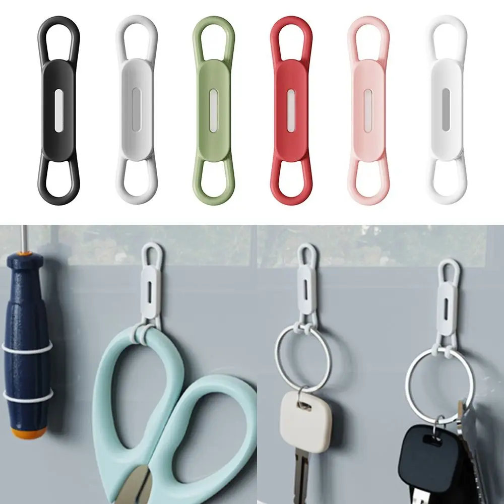 

Universal Magnetic Pen Holder Silicone Movable Pen Fastener Adjustable Pen Clip Office Desk Accessories