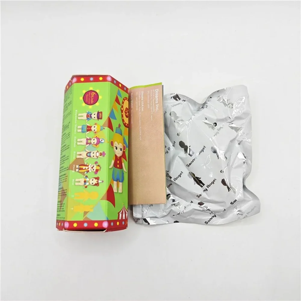 Hoge kwaliteit nieuwe engel mini figuur circus serie blinde doos tweede generatie mini anime decoratieve kinderverrassingscadeau