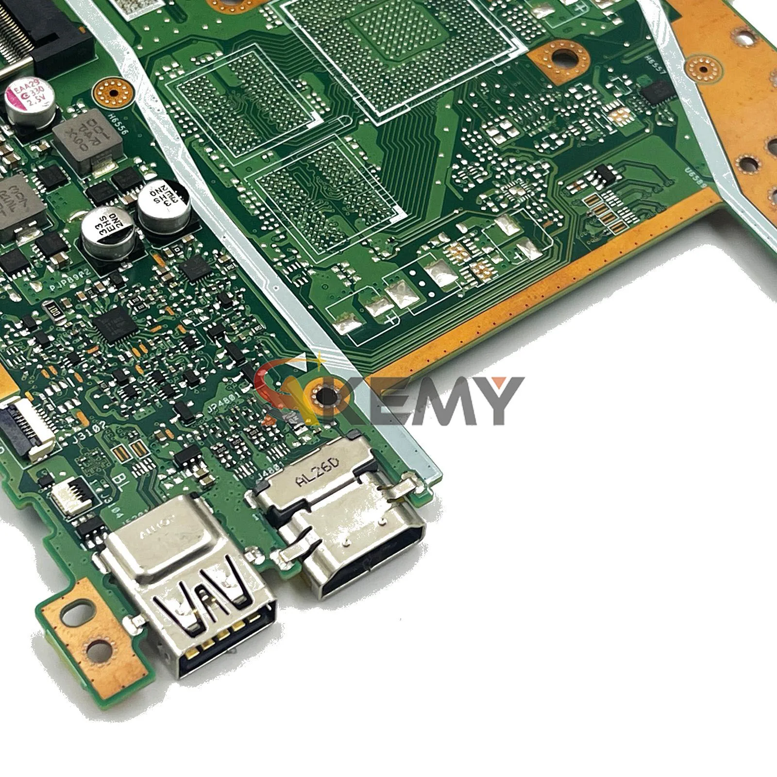 Placa-mãe para laptop X415JA, placa principal para ASUS VivoBook X515JF V5200J A416J X515JAB X515JA V4200J X415J X515JP com CPU I3 I5 I7