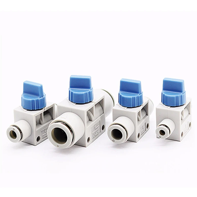 Pneumatic Fitting Hand Valve Switch VHK2 VHK3 -4 6 8 10 12mm Tracheal Switch Valve Manual Valve VHK2 VHK3 04F-04F VHK2 3 04F-04F