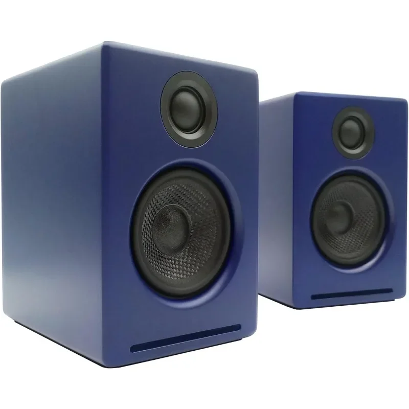 A2 Speaker komputer aktif biru dan DS1 Speaker berdiri bundel