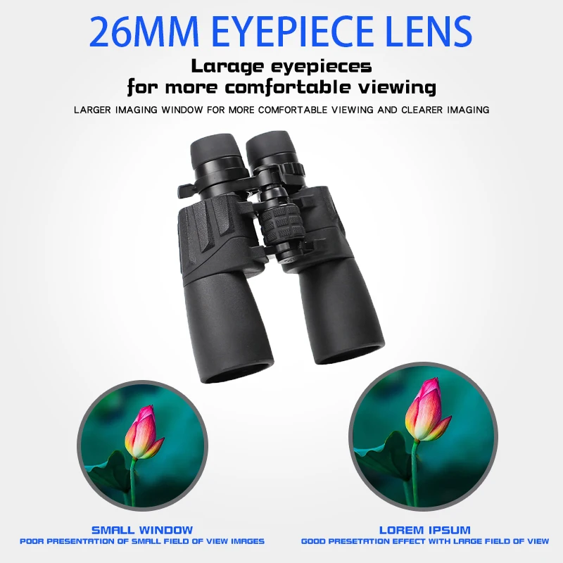 Eyebre New MZW13 10-30x50 Binoculars BAK4 Prism With High-Definition Zoom And High Magnification For Outdoor High-End Telescopes