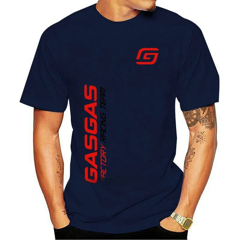 

Mens New Clothing Summer Man Clothing Aririval!! GASGAS Factory Racing Team T- SHIRT Size S-2XL men clothing