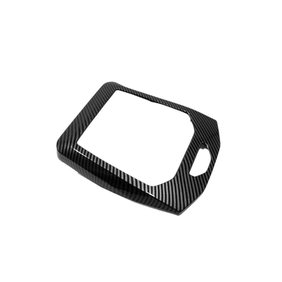 

Suitable for 24 BMW 5 Series gear frame modification accessories Carbon fiber central control gear water cup panel decorative pa