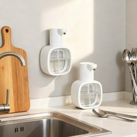 New Wall Mounted Automatic Soap Dispenser Foam Smart Hand Washing Machine 500ml Liquid Rechargeable Bathroom Induction Sensor