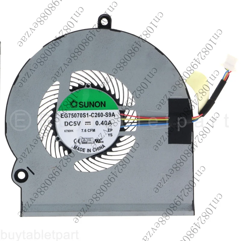 Dell Alienware 15 R3 R4 P69F 시리즈 07FRVC Y99WC용 XYG 새 CPU 및 GPU 냉각 팬.