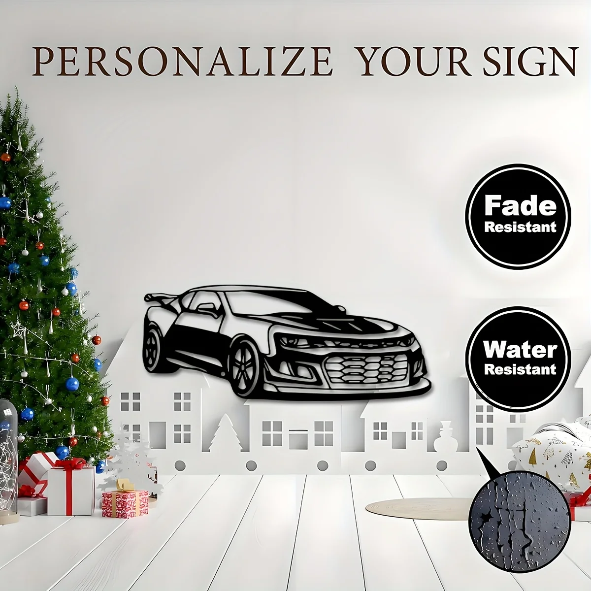 Brand Metal Wall Art Racing Ca - مراجعة Home Decor Brand وسعره