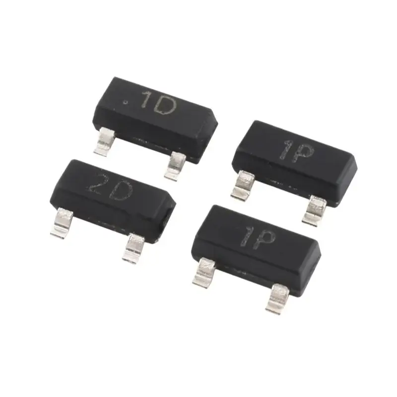 100 Stück MMBTA42 MMBTA92 MMBT2222A Transistor 1D 2D 1P Patch SOT23 – Detail 2