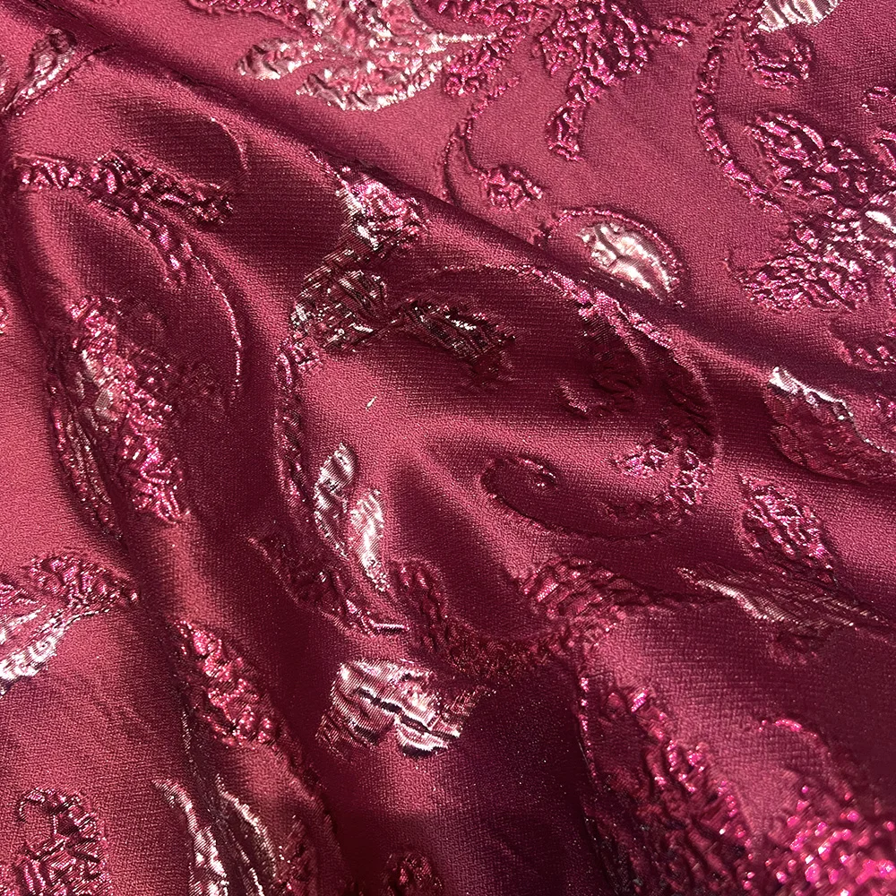 Brocade Jacquard Lace Fabric for Wedding Dresses