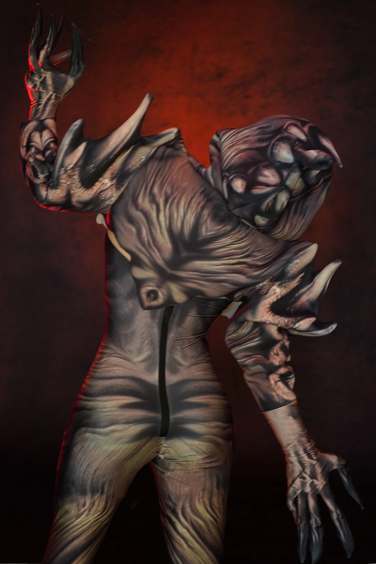 바 나이트 클럽 여성과 남성 역할 놀이 점프 슈트 할로윈 동물 코스프레 의상 패턴 3D 인쇄 점프 슈트 스트레치 스타킹