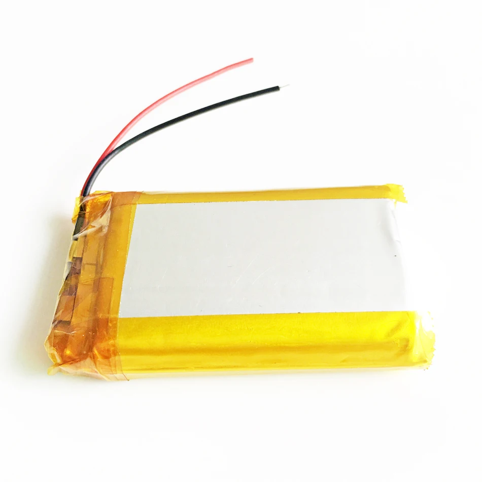 3.7V 1400mAh LiPo Rechargeable Battery 103048 + JST 2Pin Plug For Mp3 GPS DVD Mobile Phone Recorder Video Game PAD E-books