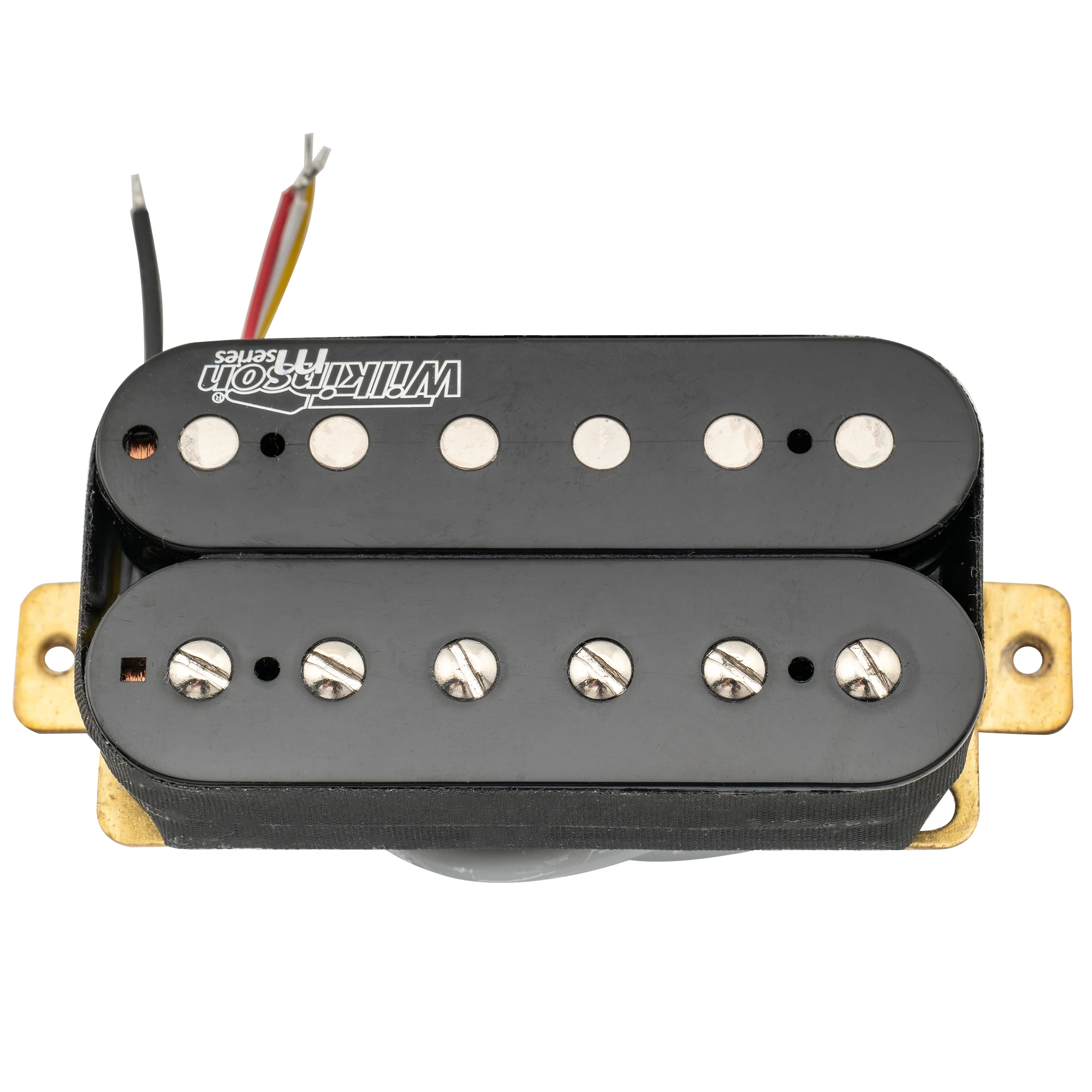 Wilkinson M Series Classic Tone Ceramic Overwound Open Style Humbucker Neck Bridge Pickup for Electric Guitar
