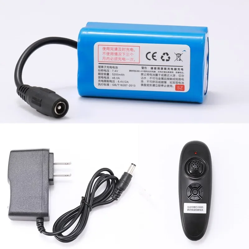 Fishing remote control nesting boat battery with 7.48.4V antenna charger GPS remote control storage bag Propeller