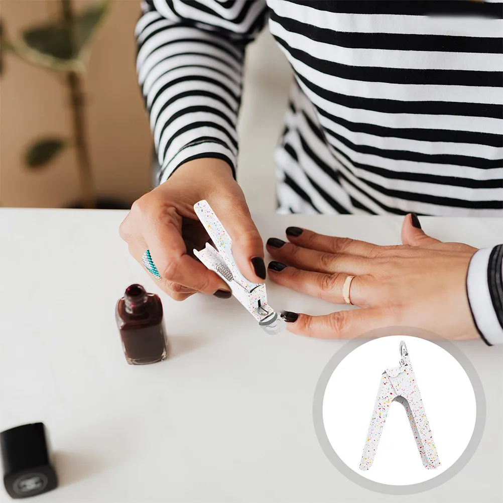 

2Pcs Professional Stainless Steel Nail Clipper Set U-Shaped Design for Thick Nails Portable Travel Manicure Tools for Women DIY