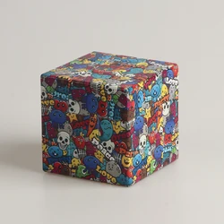 Magic Cube 3x3x3 3D UV Color painting Fun Stress Relief Puzzle Professional Smooth Speed Game Children's Toys Gifts