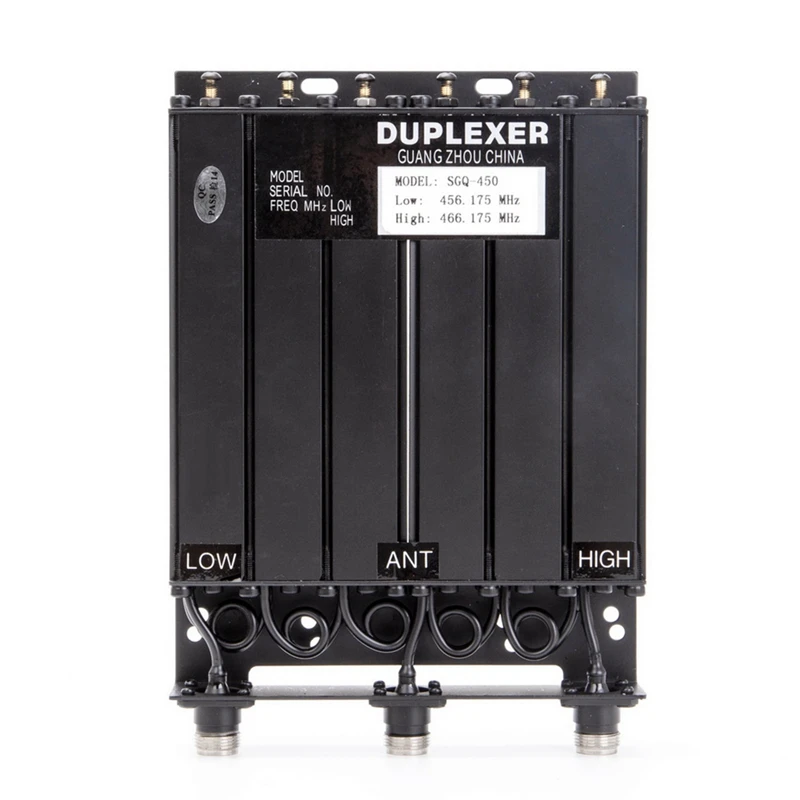 SGQ-450 25W UHF400-470Mhz Portable Duplexer Customizable Frequency Duplexer Plastic