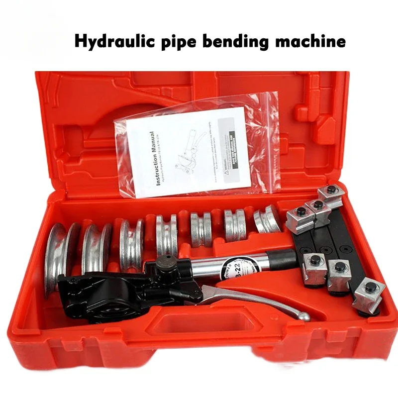 Hot selling and Bending Machine TB-22 Aluminum Alloy Hydraulic Pipe Bender Quick Position Copper Tube Hose Pipe Bender 1PC