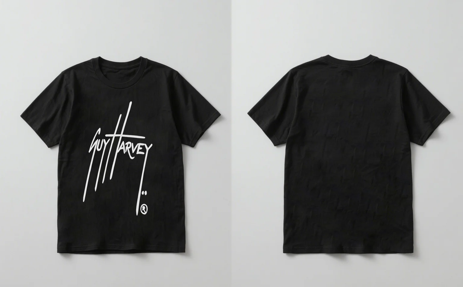 

2025 New Trendy Guy Harvey Signature Print Short Sleeve T Shirt Casual Unisex