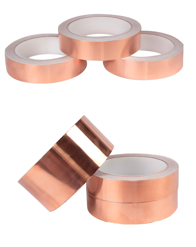 Skycabin Ruban En Feuille De Cuivre Avec Adhésif Conducteur, Double