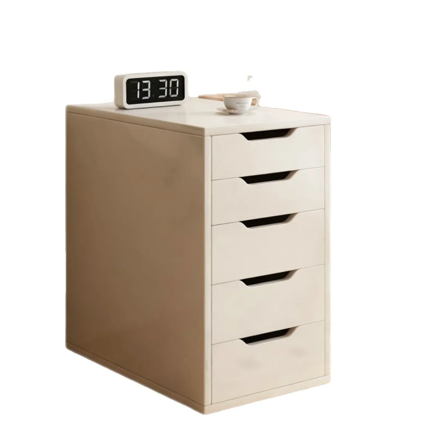 Drawer storage cabinet, desk locker, household table edge locker, office table edge crevice cabinet, file cabinet