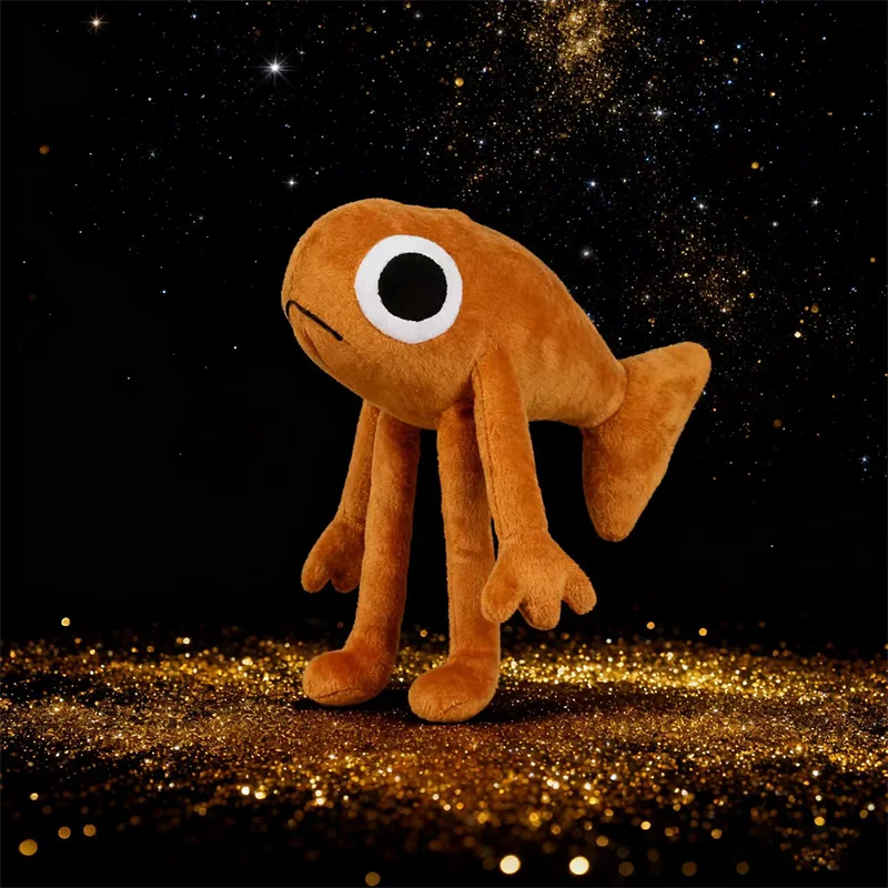 25CM Game Le Poisson Steve Plush Stuffed Anime Peripherial Animals Fish Soft Cotton Soft Doll Collection Kid Birthday Xmas Gifts