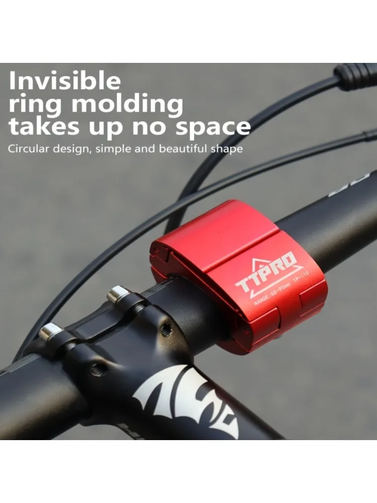 AliExpress ECIOSL Invisible Bicycle Aluminum Alloy Compact Hidden Ring Phone Holder - Safe, Durable and Space - Saving Design