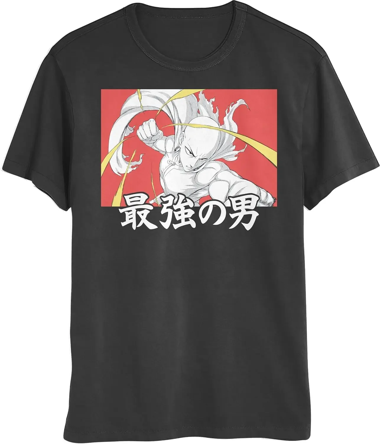 One Punch Man World’s Strongest Hero Mens and Womens Short Sleeve T-Shirt