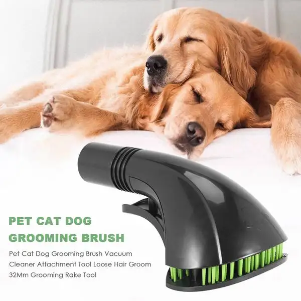 32Mm Pet Cat Dog Grooming Brush Vacuum Cleaner Attachment Tool Loose Hair Groom Grooming Rake Tool