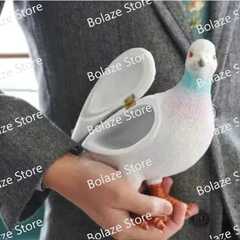 For Pigeon Clutch, Creative Fun Casual Versatile Bag, Home Décor Ornaments