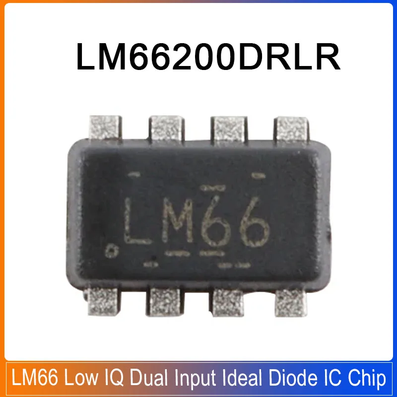 

1/5/20PCS LM66200DRLR SOT-583 LM66200 LM66 200DRLR Low IQ Dual Input Ideal Diode