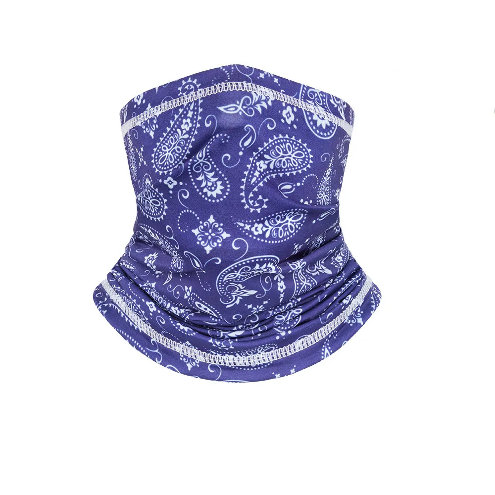 2025 Outdoor Breathable Sun Protection Breathable Ice Silk Sports Headscarf Scarf Fishing Magic Face Scarf Neck Cover Headband