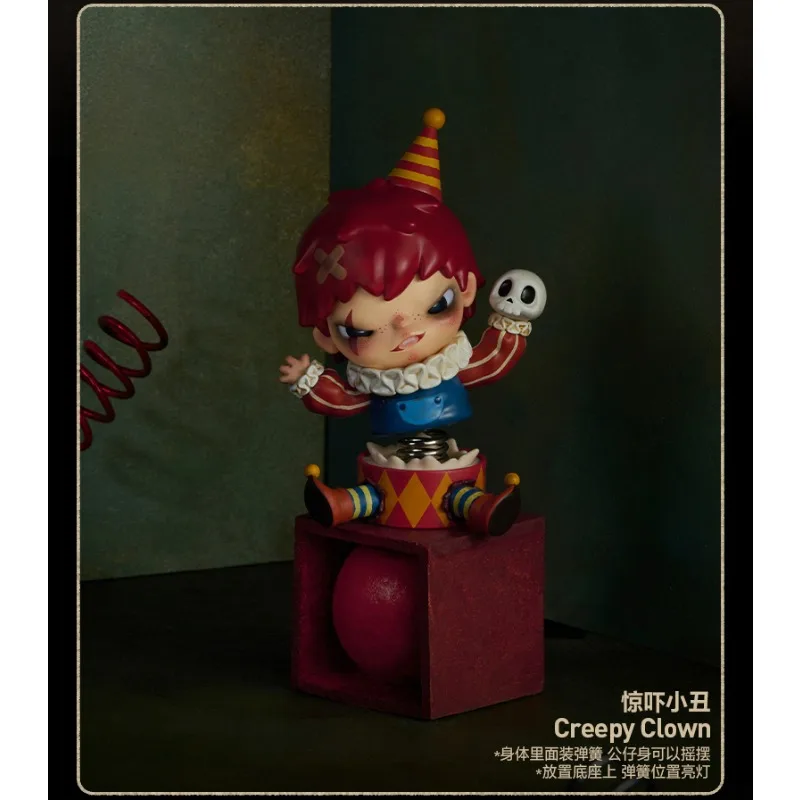 

Фигурки серии POPMART Hirono, слепые коробки, модные игрушки, декоративные предметы и фигурки, подарки на Рождество серии «День всех святых»