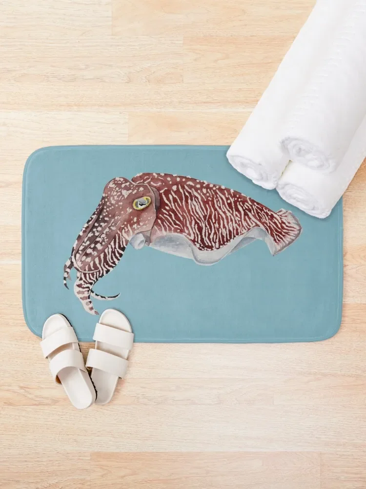 CUTTLEFISH Bath Mat Bathroom Supplies Bath Rugs For Bathroom Slip-Resistant Bathrooms Accessories Novelties Mat