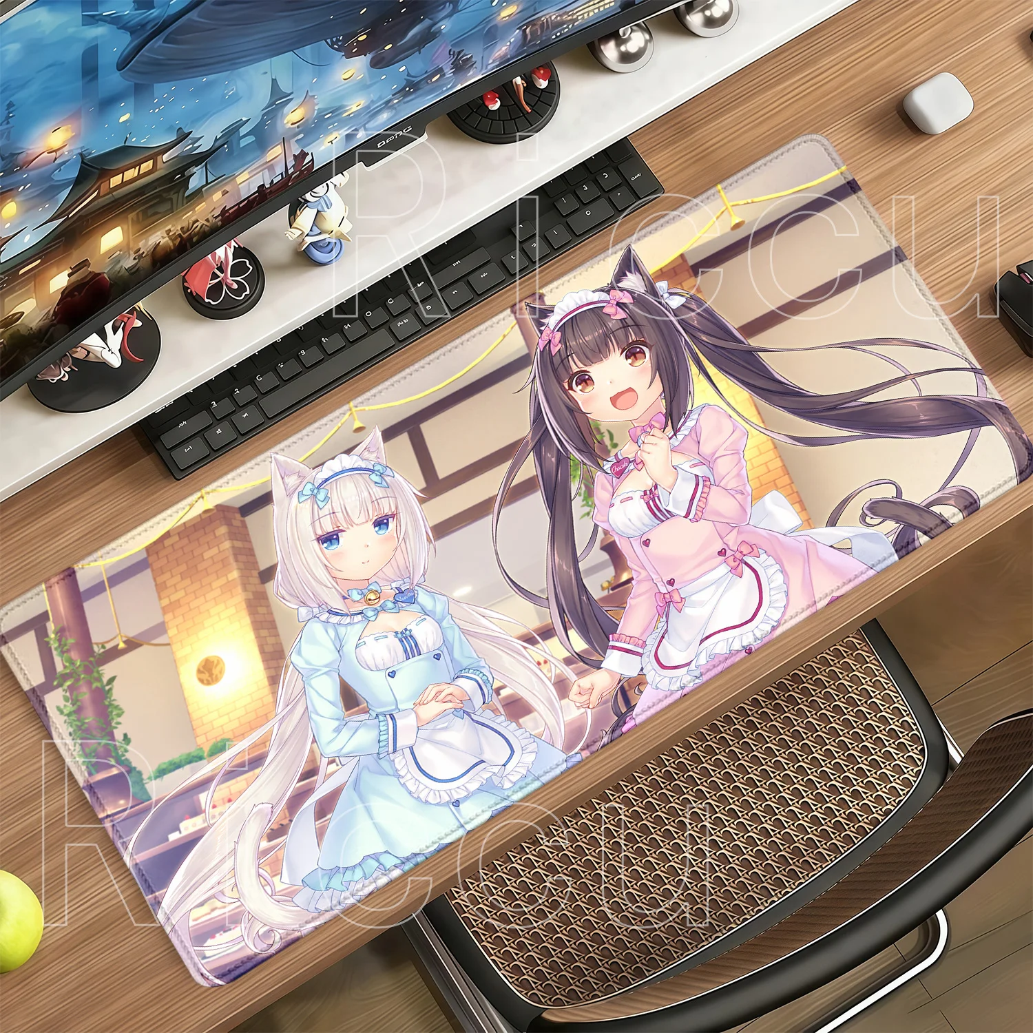 Nieuwe Nekopara Gaming Muismat - Pc Gaming Girl recensie en prijs