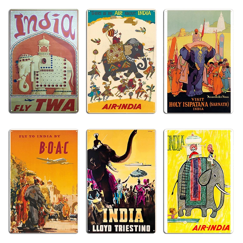 1960 Twa India Elep…