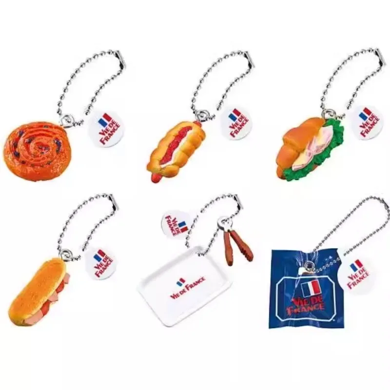 Pork Chop Bun Gashapon Collection Pendant Keepsake Action Figure Model Toys