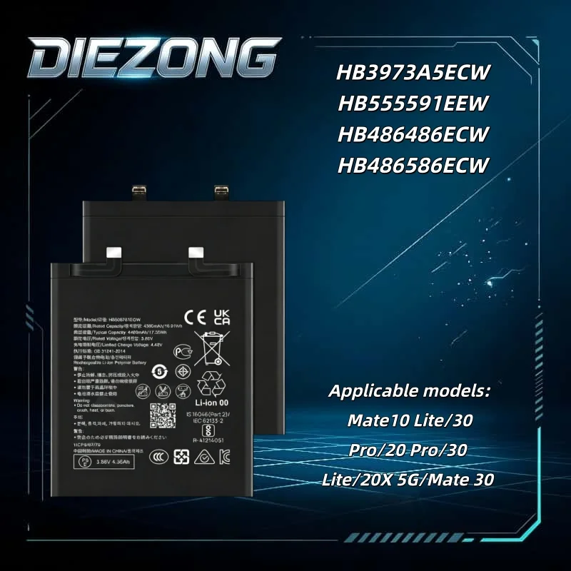 Fast Shipping for Huawei Mobile Phone Battery Mate10 Lite/30 Pro/20 Pro/30 Lite/20X 5G/Mate 30 High Performance Safe and Stable