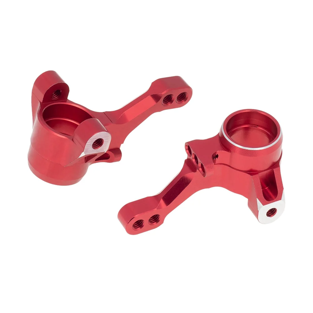 2Pcs Metal Front Steering Knuckle Arm for Traxxas 4-Tec 2.0 3.0 2.0 VXL 1/10 RC On-Road Car Upgrade Parts Accessories,1