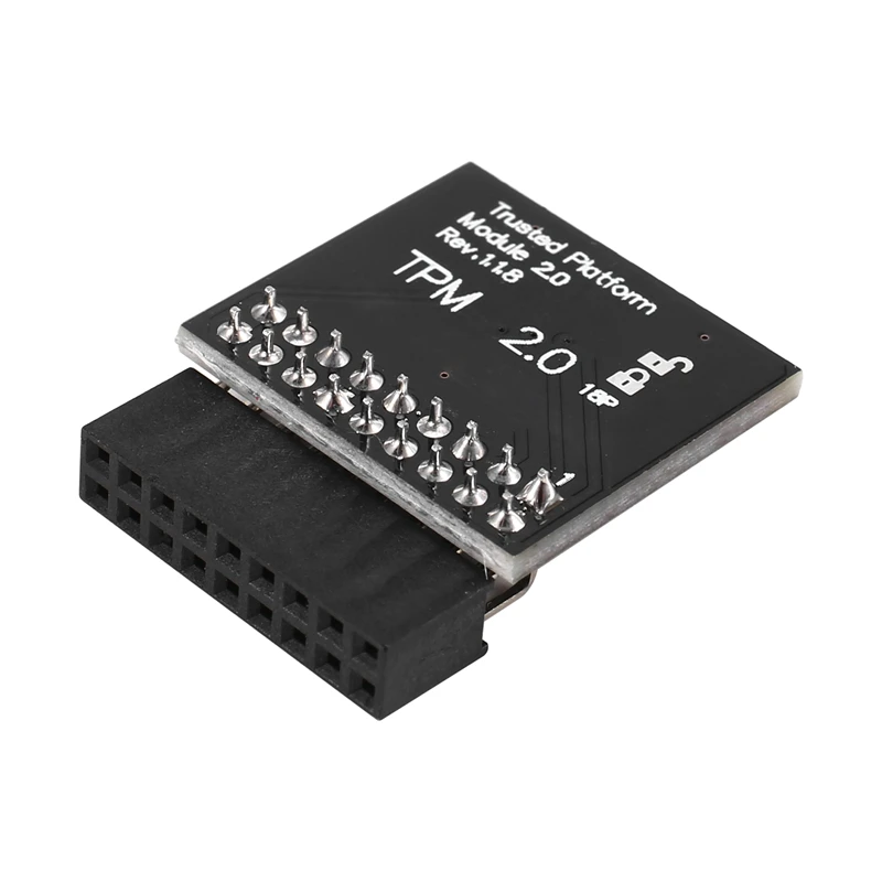 Módulo de segurança TPM2.0 para placas-mãe As.Rock LPC 18 pinos Módulo TPM para Asrock Rack