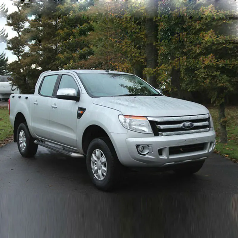 Chrome Headlight Cover Car Accessories For Ford Ranger Wildtrak T6 2012 2013 2014 Double Cabin YCSUNZ