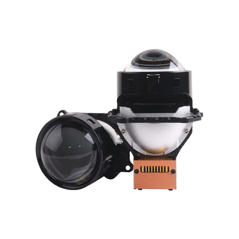 New 3Inch L60 LED Laser Projector Headlight 160W 5500K Ultra Bright Dual Chip Bi-LED Lens Car Retrofit Upgrade High Low Beam 12V