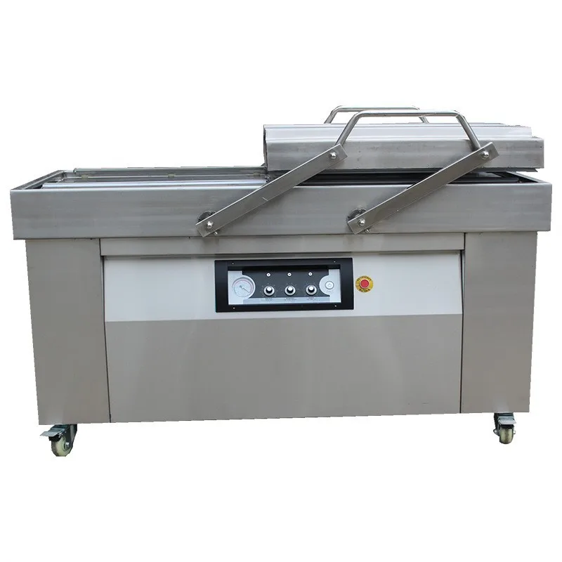 

Double chamber vacuum packaging machine, vacuum packaging sealing machine