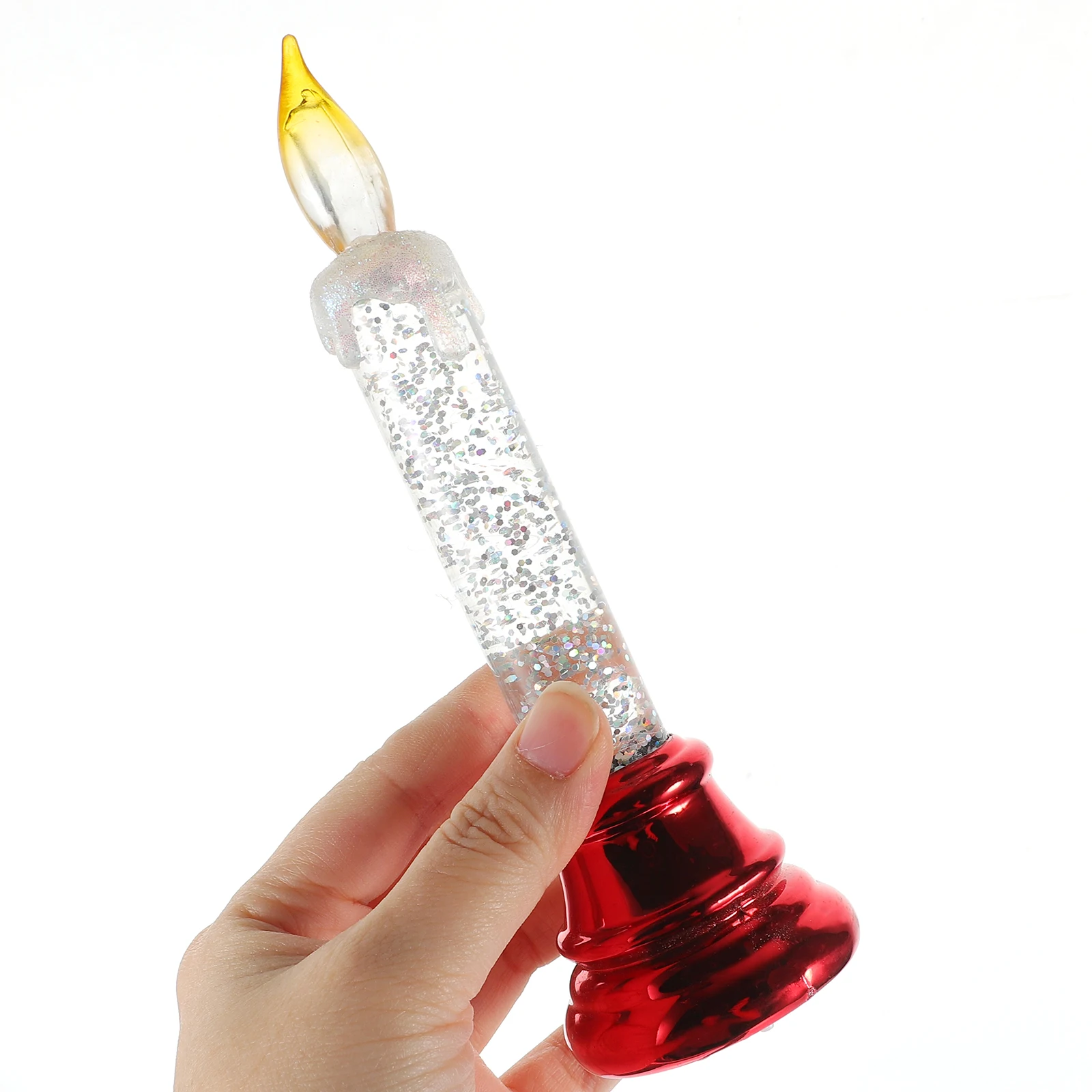 

LED Flaming Candles Electric Votive Red Valentine Candlestick Warmth Party Wedding Christmas Decor Flameless Candles Home LED